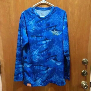 Guy Harvey Fish Camo Sz M